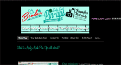 Desktop Screenshot of lady-luck-pinups.com